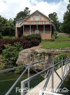 View of home from lake