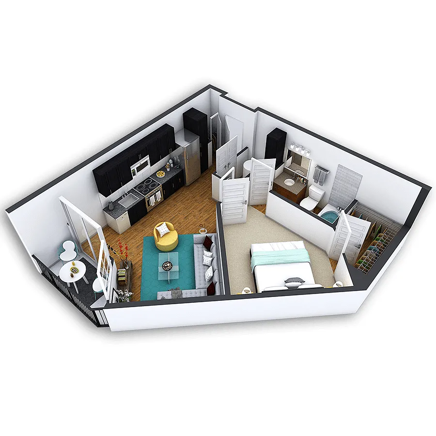 Floor plan Belcaro Platinum