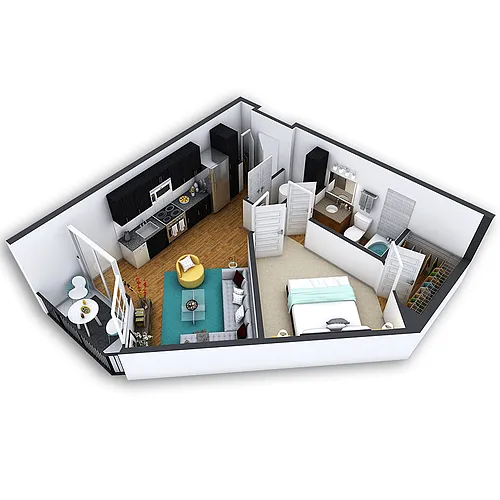 Floor plan Belcaro Platinum