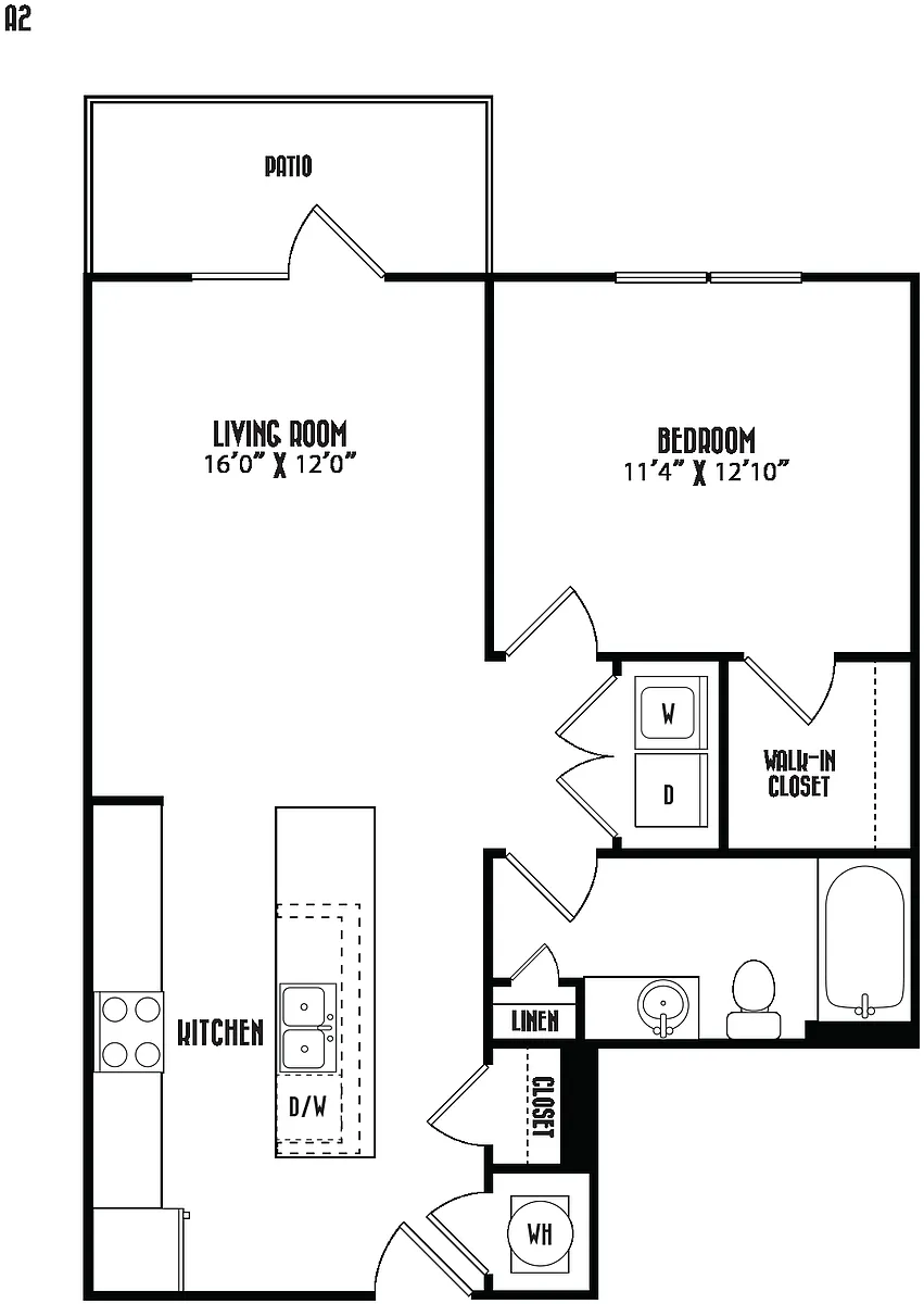 Floor plan A2