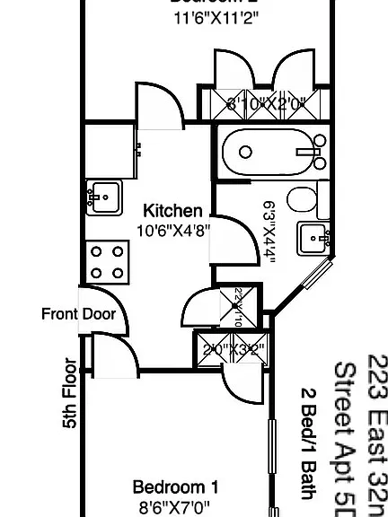 223 E 32nd St #5D — Photo 2