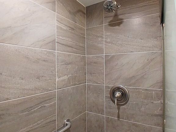 Italian tile shower