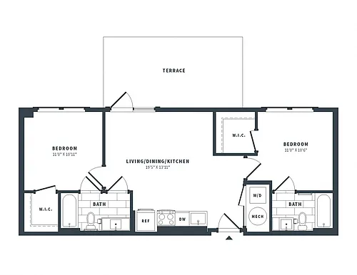 Floor plan 2E-0