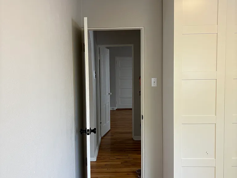 bedroom 2, looking back to hallway.