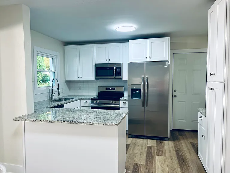 All new kitchen