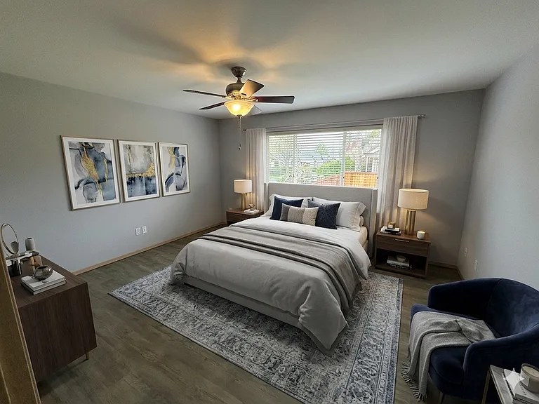 Primary Bedroom with private bathroom