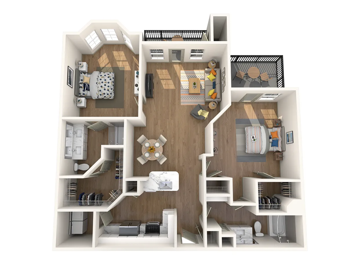 Floor plan B1a