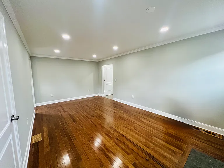 Different angle of Living room with working gas fireplace