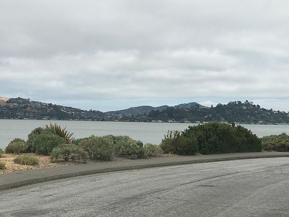 Bay views from front of home