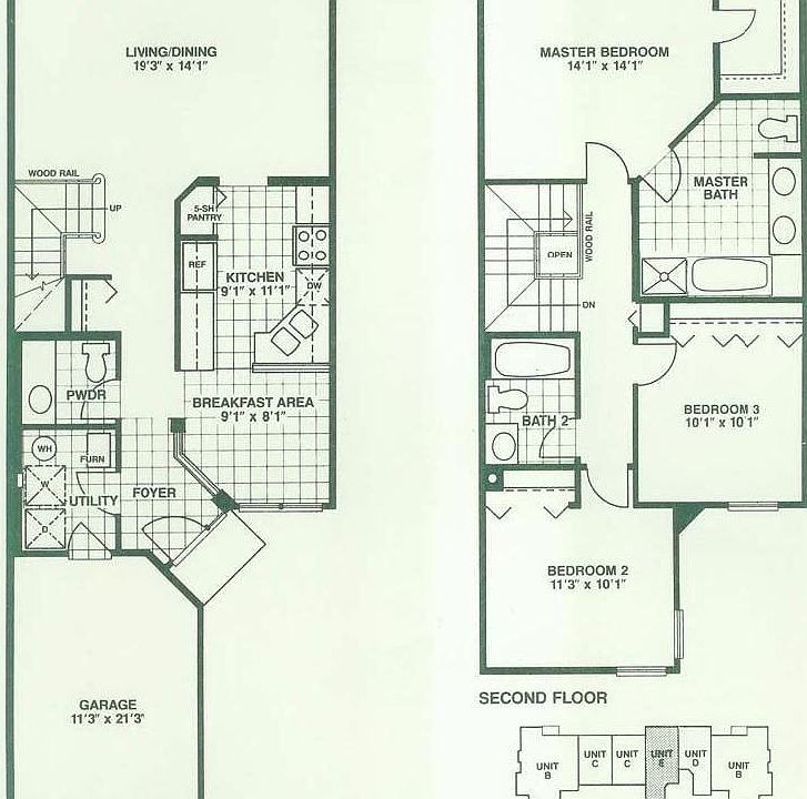 Essex model floorplan