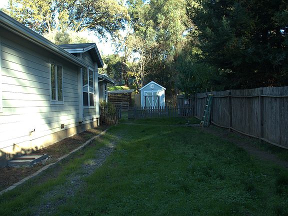 Yard and shed