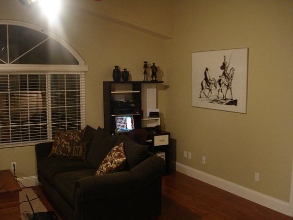 Living room - area for desk/office.