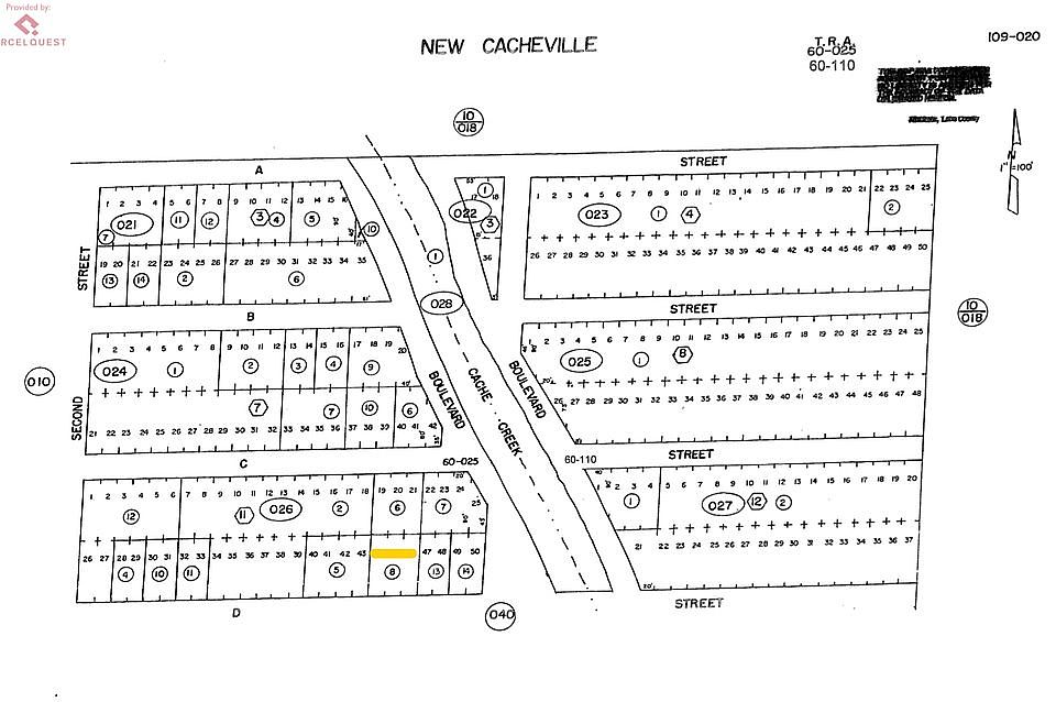 Map of New Cacheville