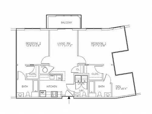 Floor plan The Washington