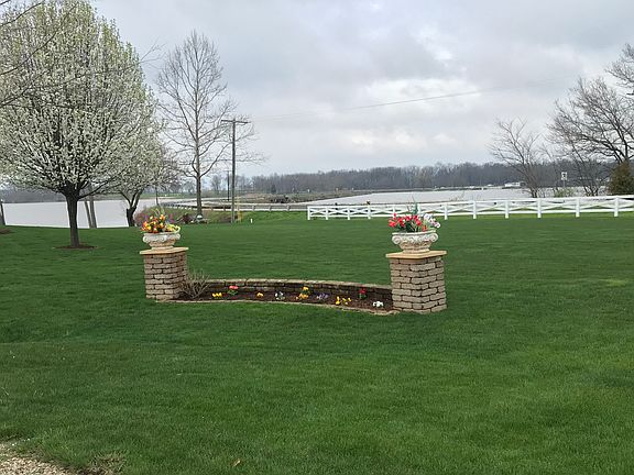 beautifully landscaped