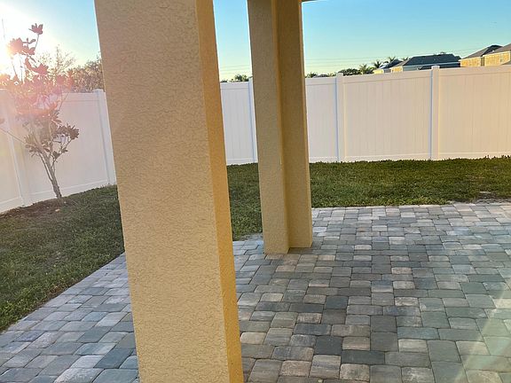 Outside patio area