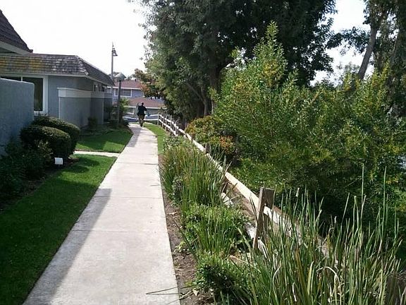 Private Walkway to front door.