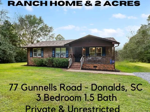 77 Gunnells Rd, Donalds, SC 29638