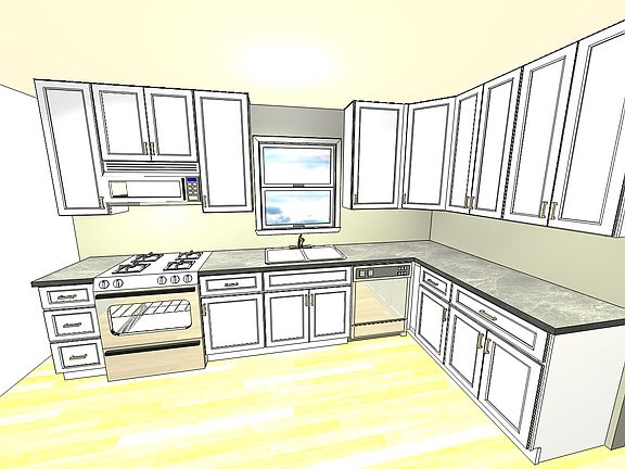Brand new kitchen layout