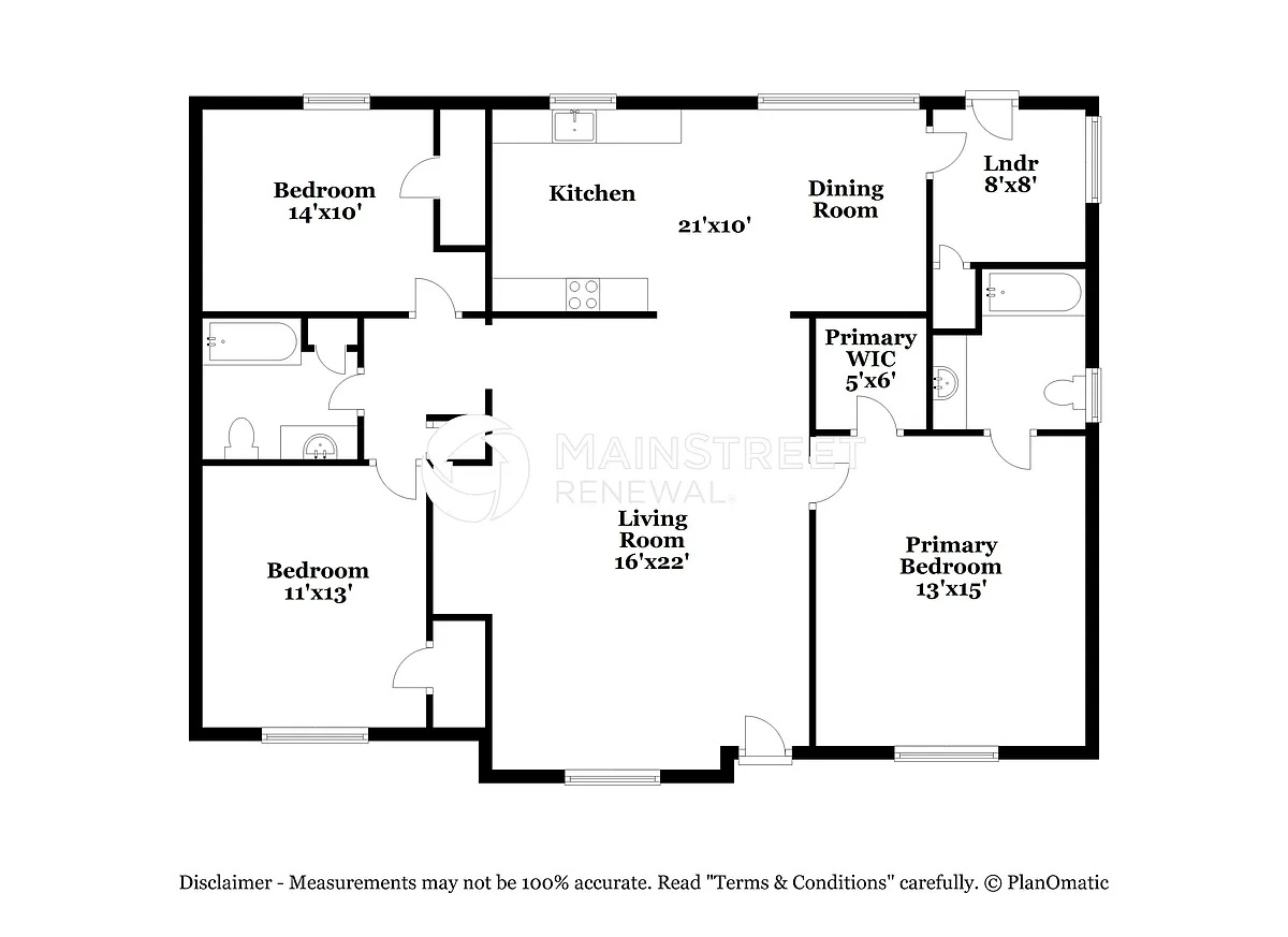 Floor Plan - 1336 Railroad Dr