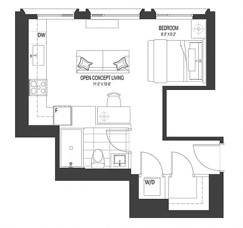 Floor plan The Sparks