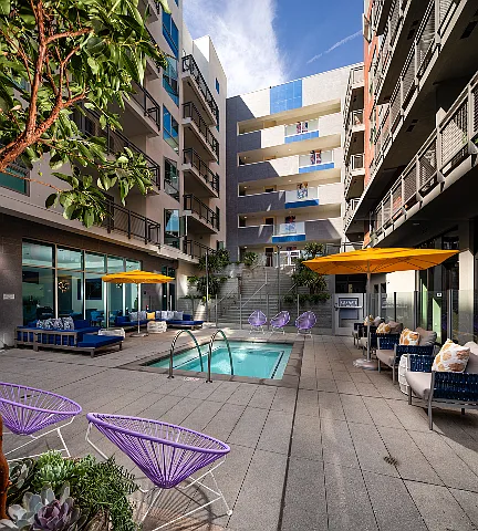 Hot tub | Next on Lex Apartments | Luxury Apartments in Glendale CA