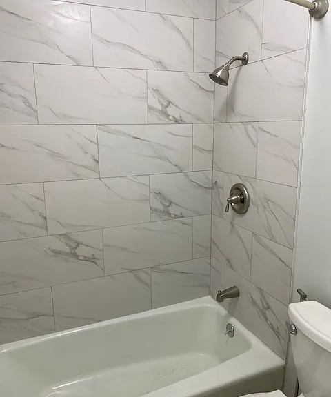 Master bath separate shower area