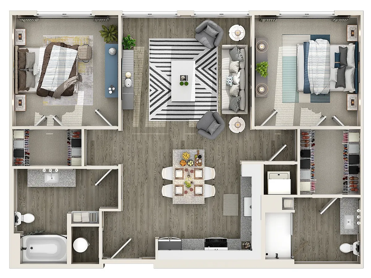 Floor plan B1