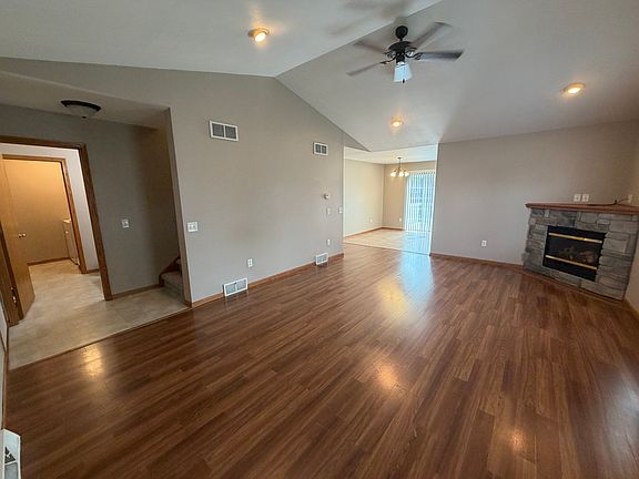 Living Room with fireplace.