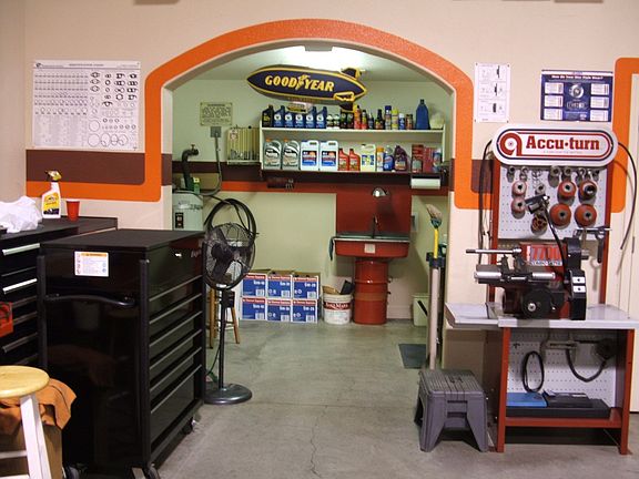 Inside of building