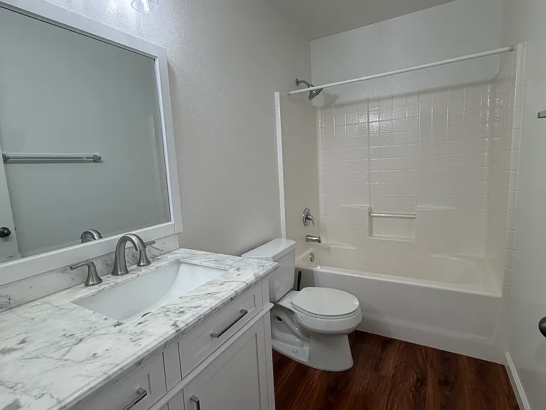 Large shared Full bathroom.
