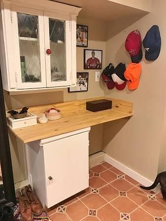 Built in desk