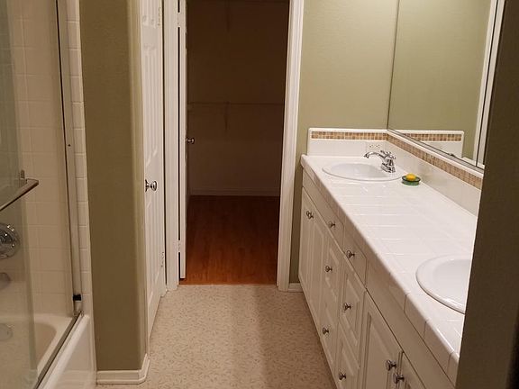 Master bathroom & closet