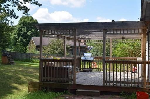 Large Deck off Kitchen