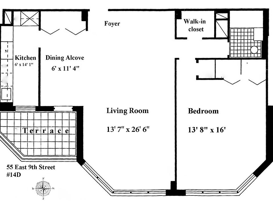 2nd image of 55 E 9th St APT 14D
