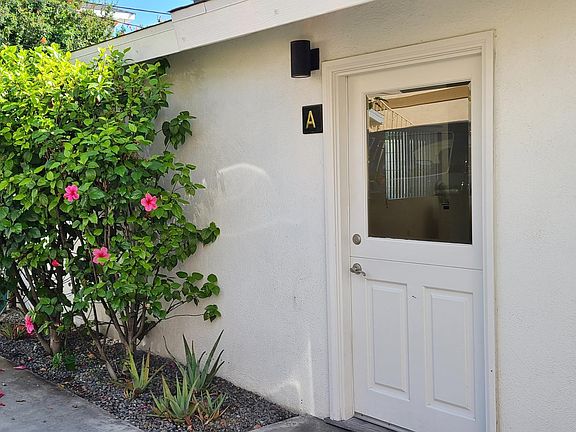 Entry to Unit A at the Back of the Property.
