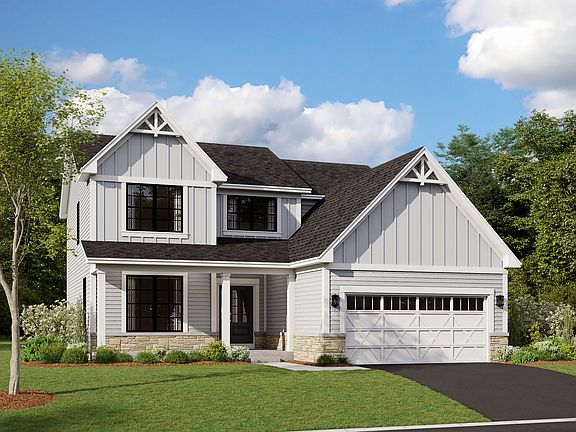 Baldwin Elevation Urban Farmhouse