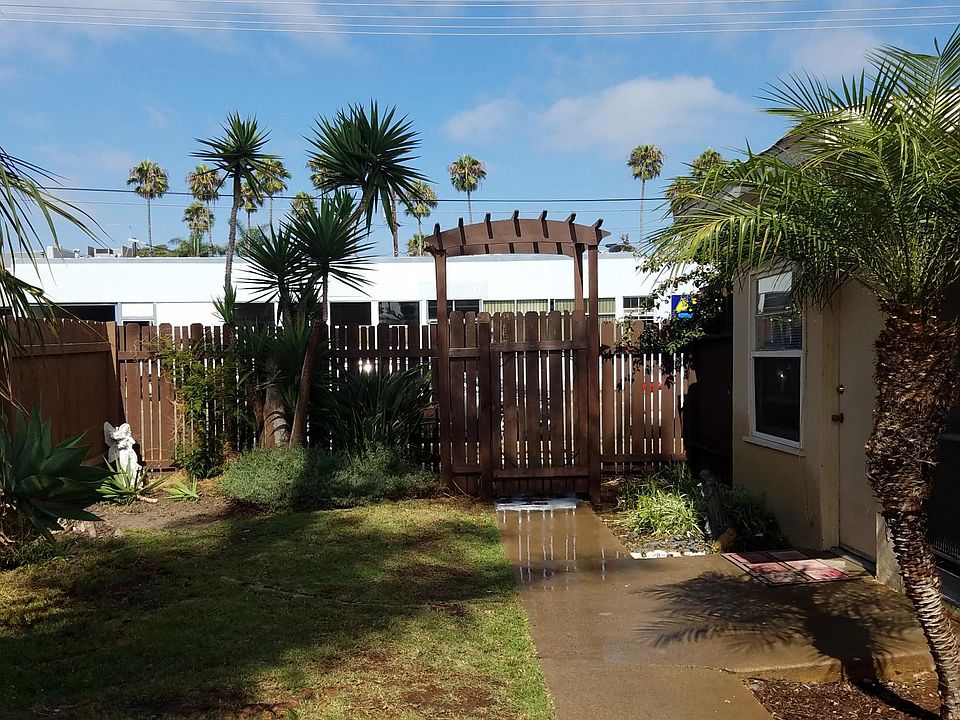 This is apartment A and the front yard area.