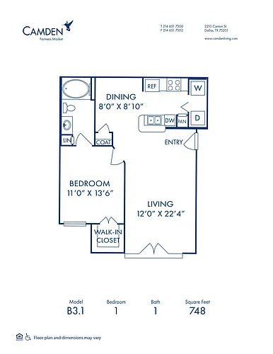 Floor plan B31