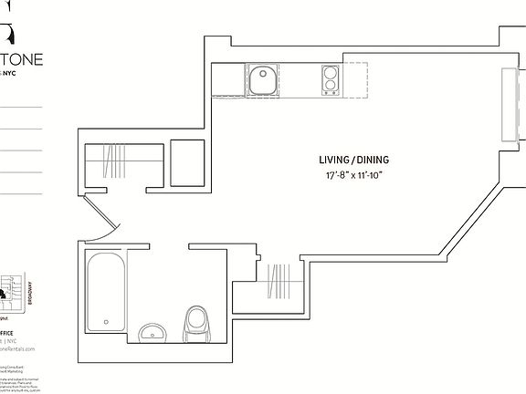 2nd image of 212 W 91st St APT 1204