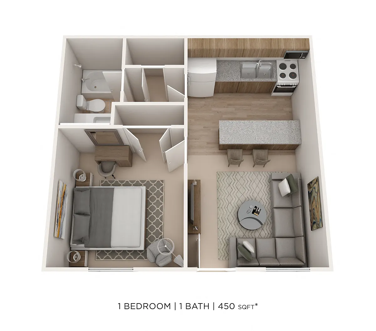 Floor plan Studio