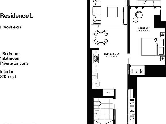 2nd image of 685 1st Ave APT 11L