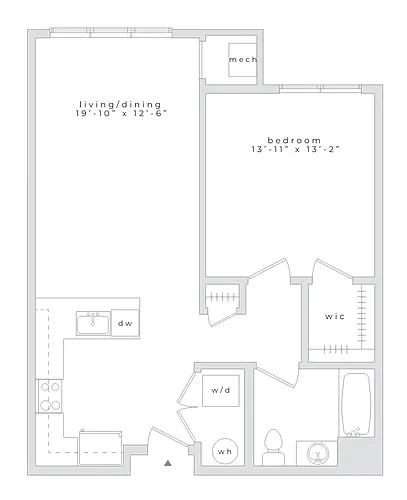 Floor plan A01