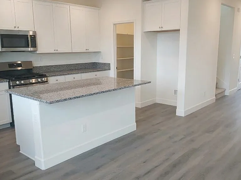 Kitchen and living room