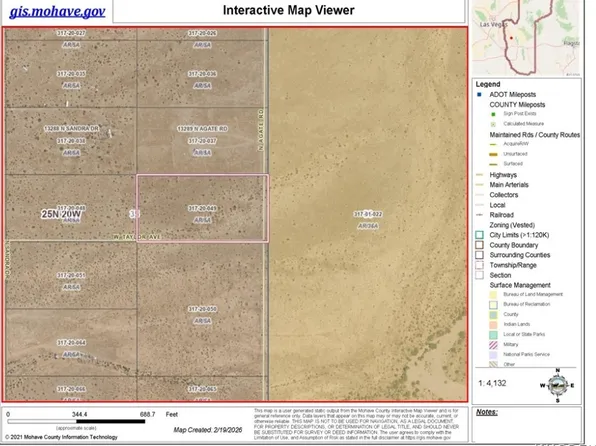 N Agate Rd, Dolan Springs, AZ 86441