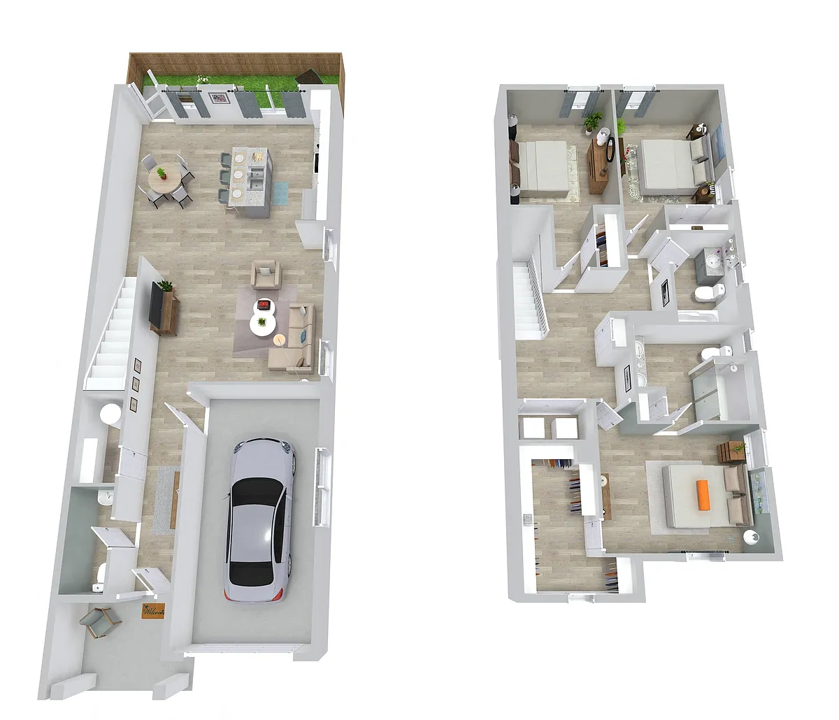 Floor plan The Allison