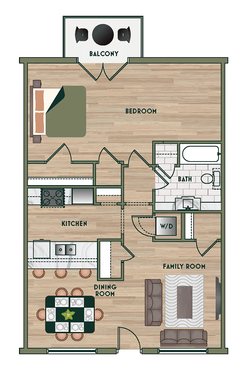 Floor plan The Jasmine