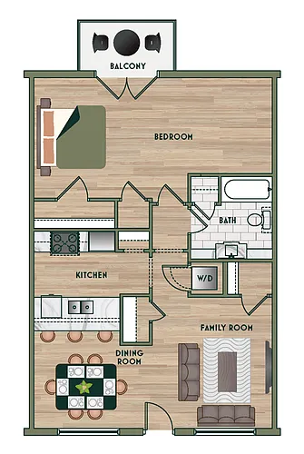 Floor plan The Jasmine