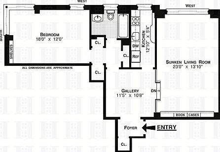 1st image of 411 W End Ave APT 5D
