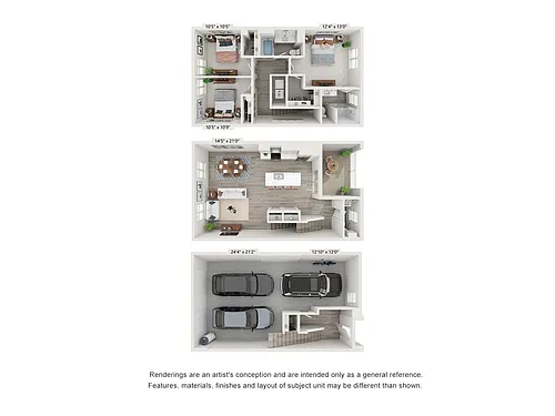Floor plan T2